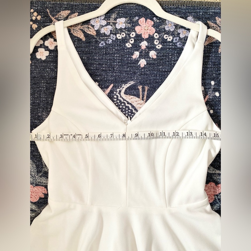 Lulu’s Darling Delight White Skater Dress- Women’s S - Picture 10 of 16